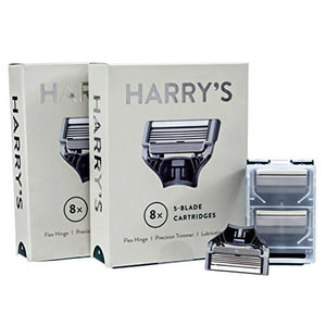 Harry's Men's Razor Blade Refills 8 Count (Twin Pack)