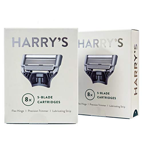 Harry's Men's Razor Blade Refills 8 Count (Twin Pack)