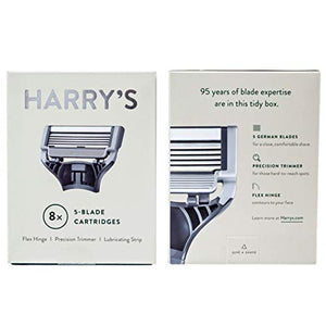 Harry's Men's Razor Blade Refills 8 Count (Twin Pack)