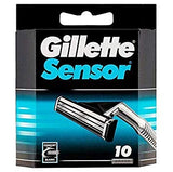 Gillette Sensor Razor Refill Cartridges 20 Count (2x10 Pack)