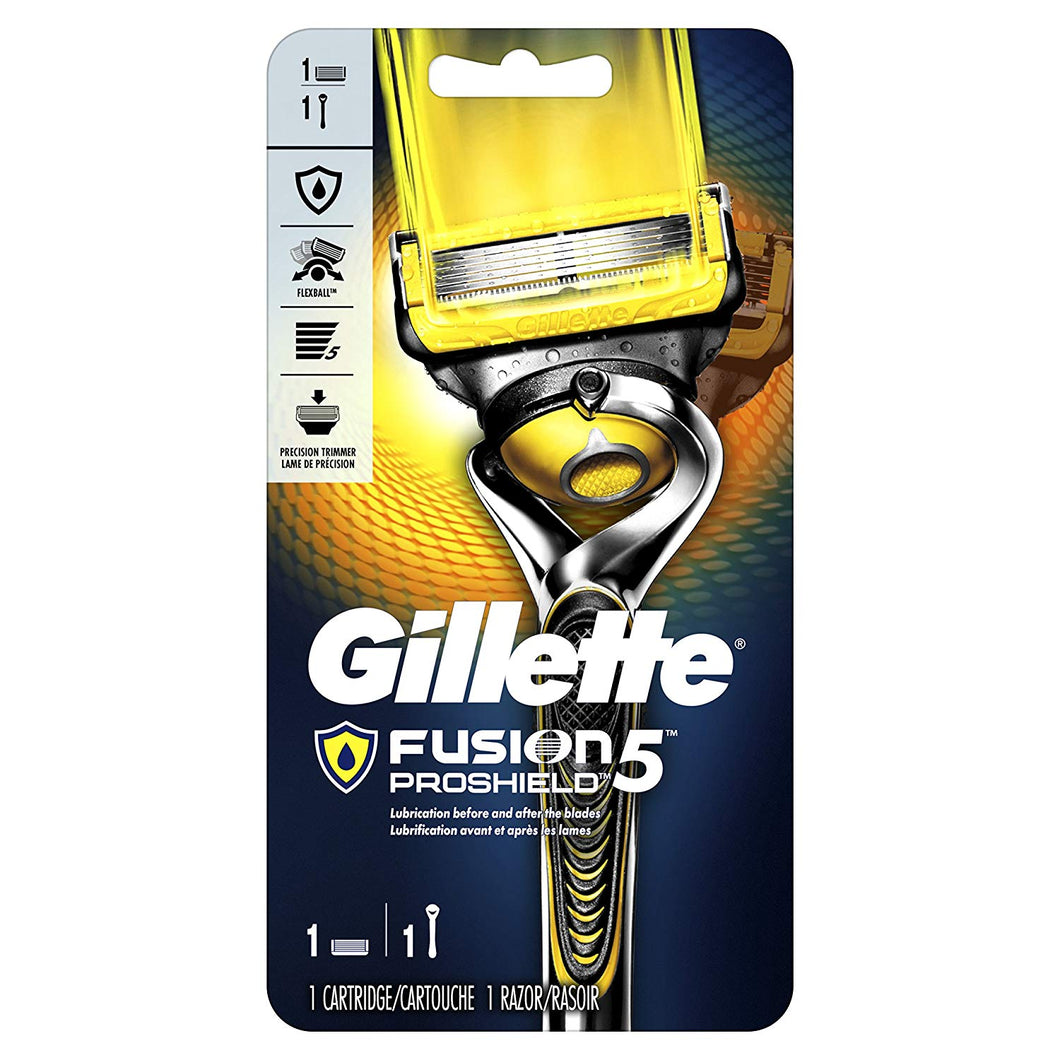 Gillette Fusion5 ProShield Men's Razor, Handle & 1 Blade Refill (Packaging May Vary)